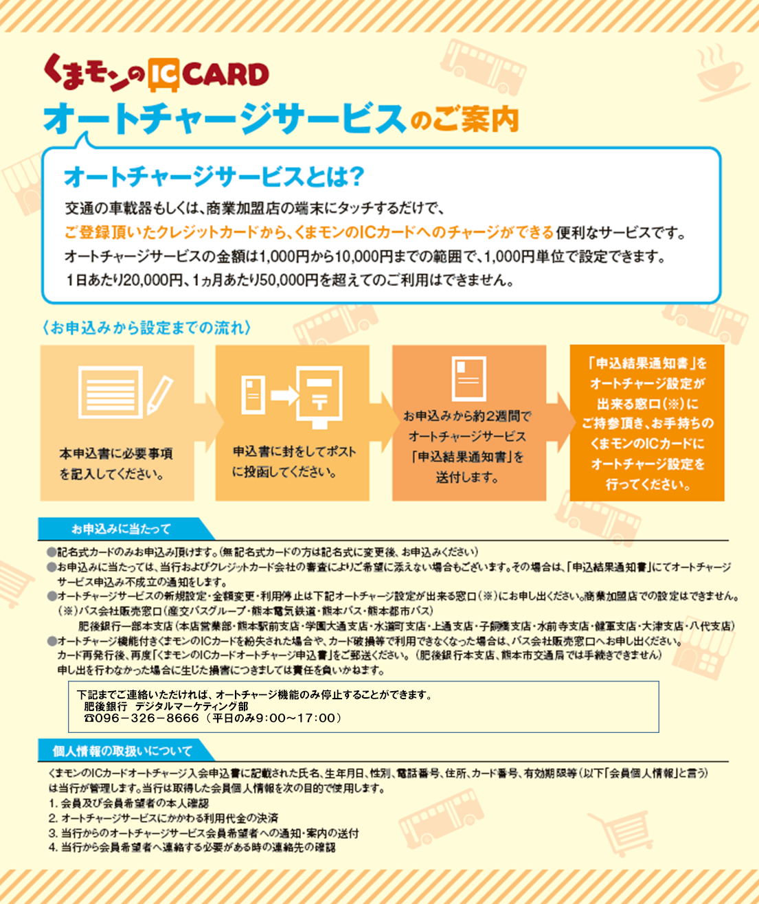 オートチャージサービスのご案内